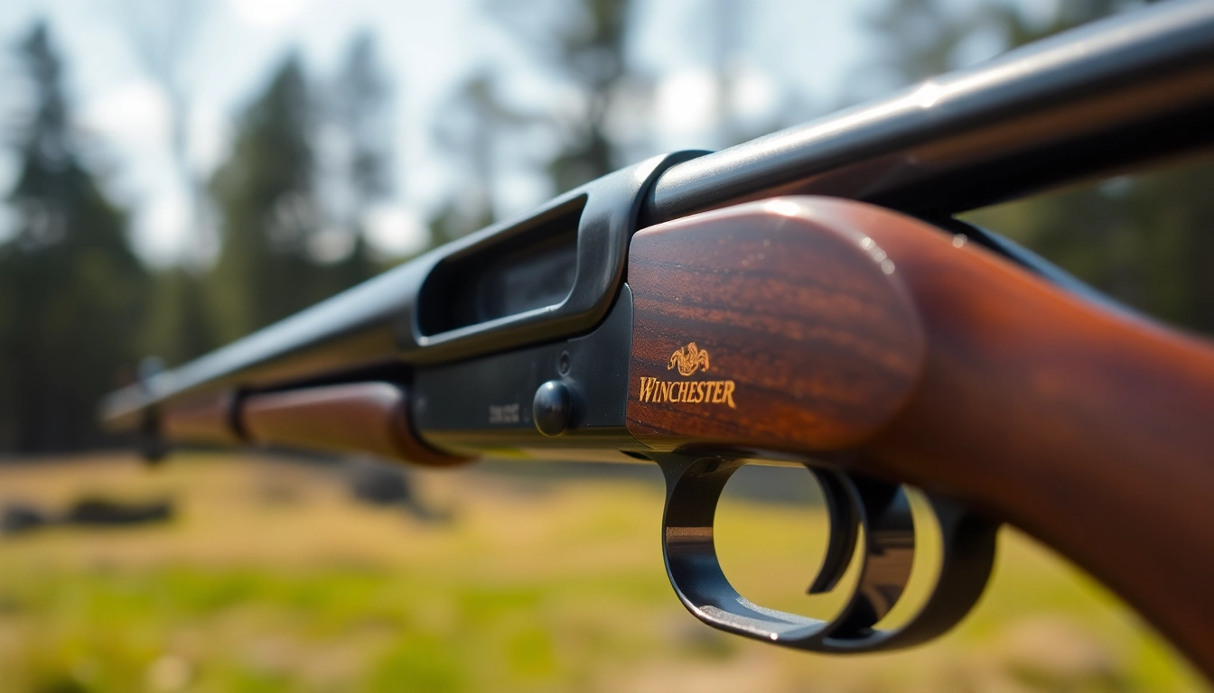 This detailed image showcases a classic 32WIN Winchester rifle ready for hunting or collection, emphasizing craftsmanship and historical appeal.