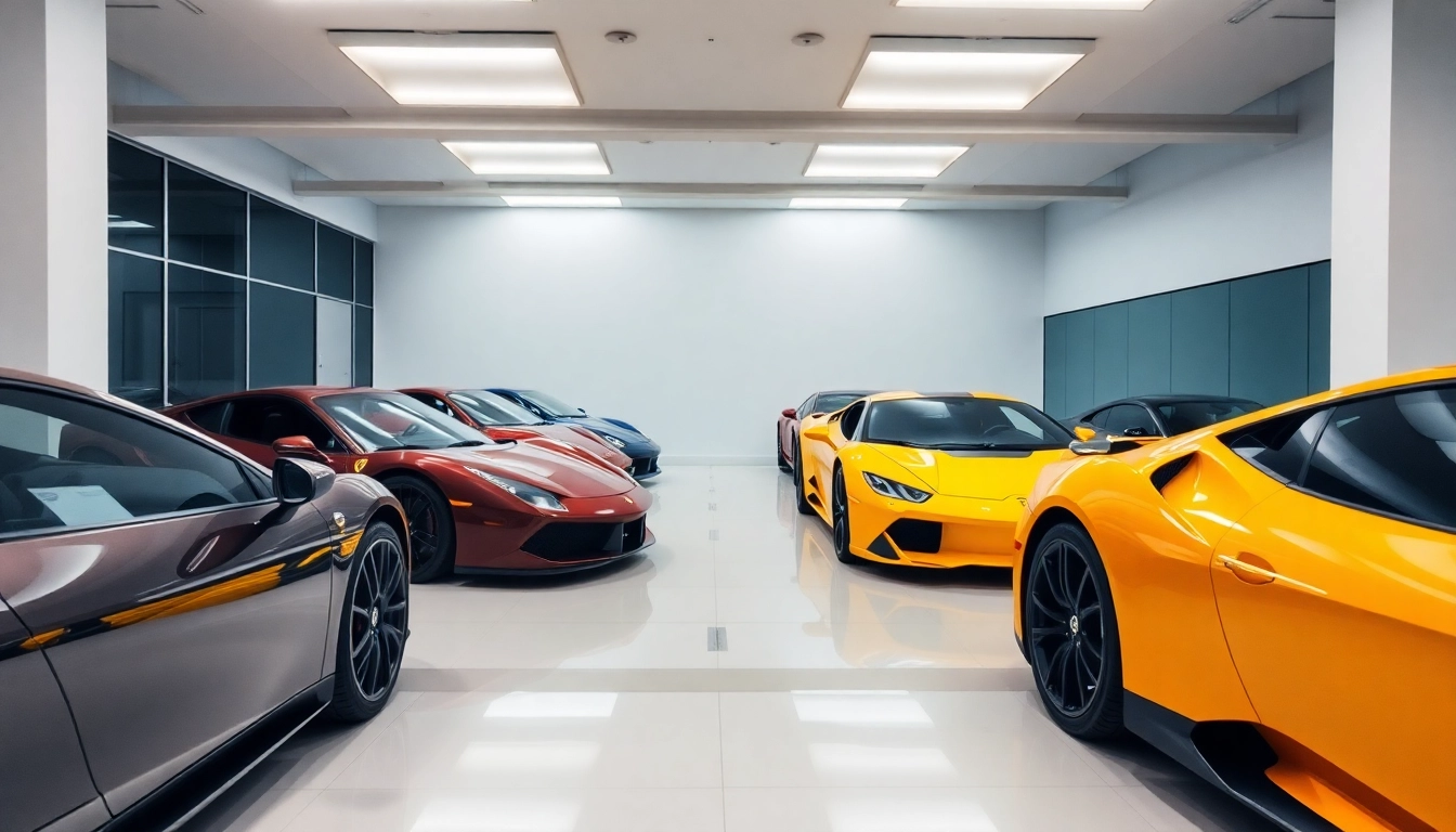 Compro auto sportive showcasing luxury sports cars for sale with professional detailing and