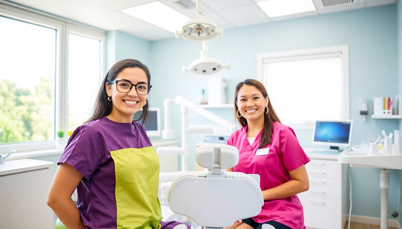 Professional team at Ventura Bright Dental providing friendly dental care in a modern clinic setting