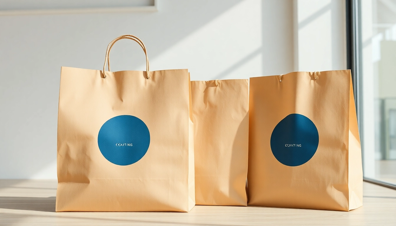 High-quality torba papierowa with elegant branding, showcasing eco-friendly packaging for
